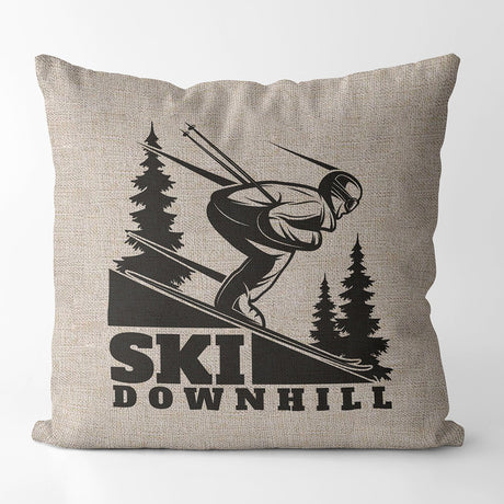 Aesthetic Skiing Pillow Case