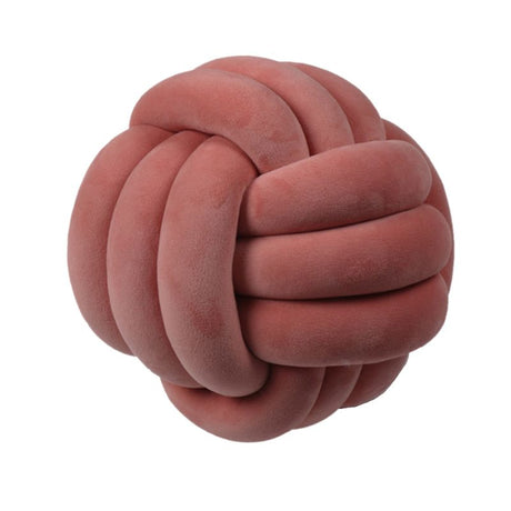 Pastel Knot Ball Pillow