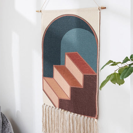 Boho Knitted Tapestry