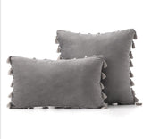 The Boho Velvet Tassel Pillow Cover Collection