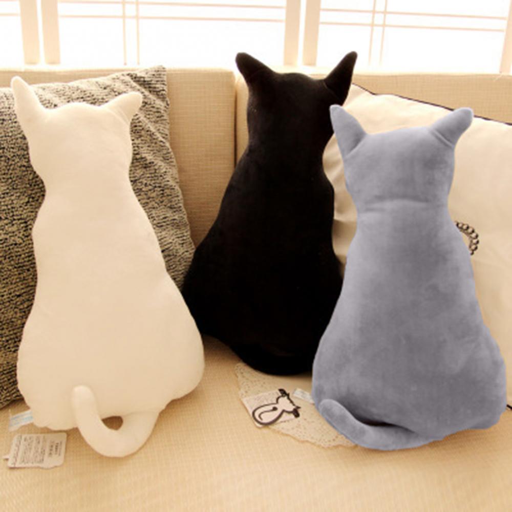 Cute Cat Plush Sofa Pillow