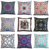 Mandala Bohemian Flower Pillow Case