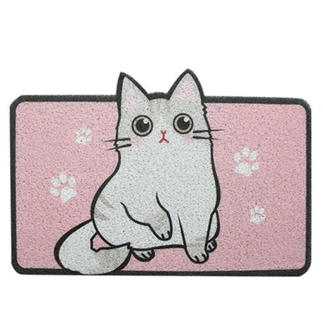 Cat Cartoon Sand Scraping Mat