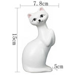 Nordic Cat Style Ceramic Vase