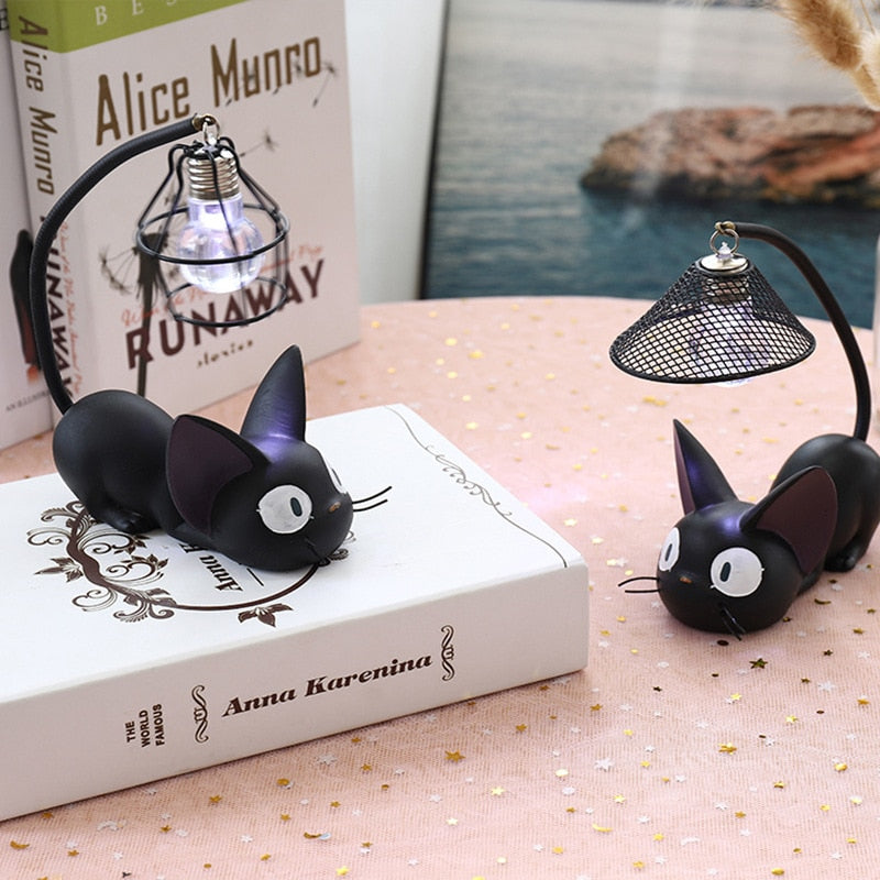 Children Cat Reading Night Light