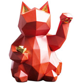 Lucky Cat Resin Statue