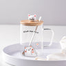 Creative Cute Cat Glass Mug