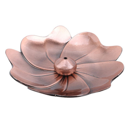 Metal Lotus Incense Burners