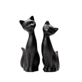 Black Cat Furnishing Statue