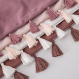 The Boho Velvet Tassel Pillow Cover Collection