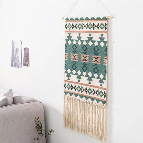 Boho Knitted Tapestry