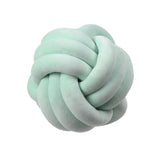 Pastel Knot Ball Pillow