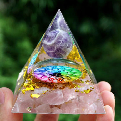 Crystal Pyramid Meditation Tool