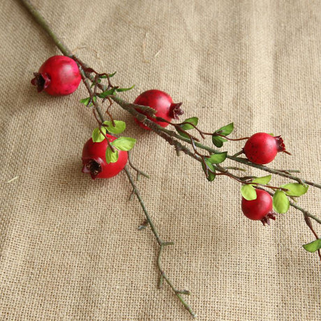 The Luxe Pomegranate Branch - Artificial Flora