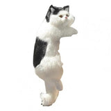 Realistic Fluffy Cat Hanging Figurine