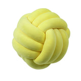 Pastel Knot Ball Pillow