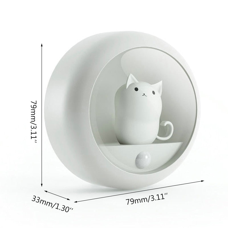 Creative Cat LED Lamp Decor