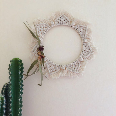 Macrame Wall Mirrors