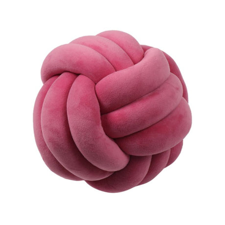 Pastel Knot Ball Pillow