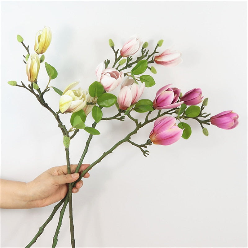 The Essential Faux Magnolia Branch