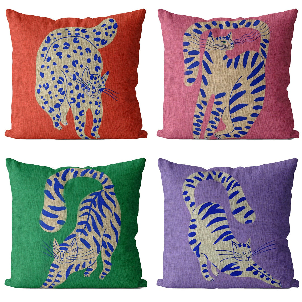 Aesthetic Tiger Pattern Pillow Case