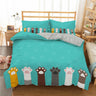 Cartoon Cat Bedding Set