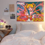 Anime Sailor Moon Tapestry