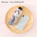 Cute Cat Claw Folding Umbrella