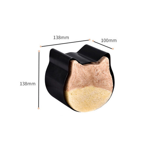 Cute Cat Head Toast Cake Mold