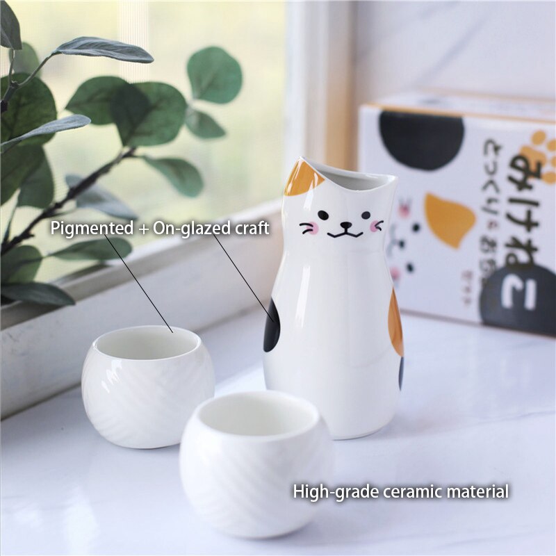 Cute Cat Tea Set