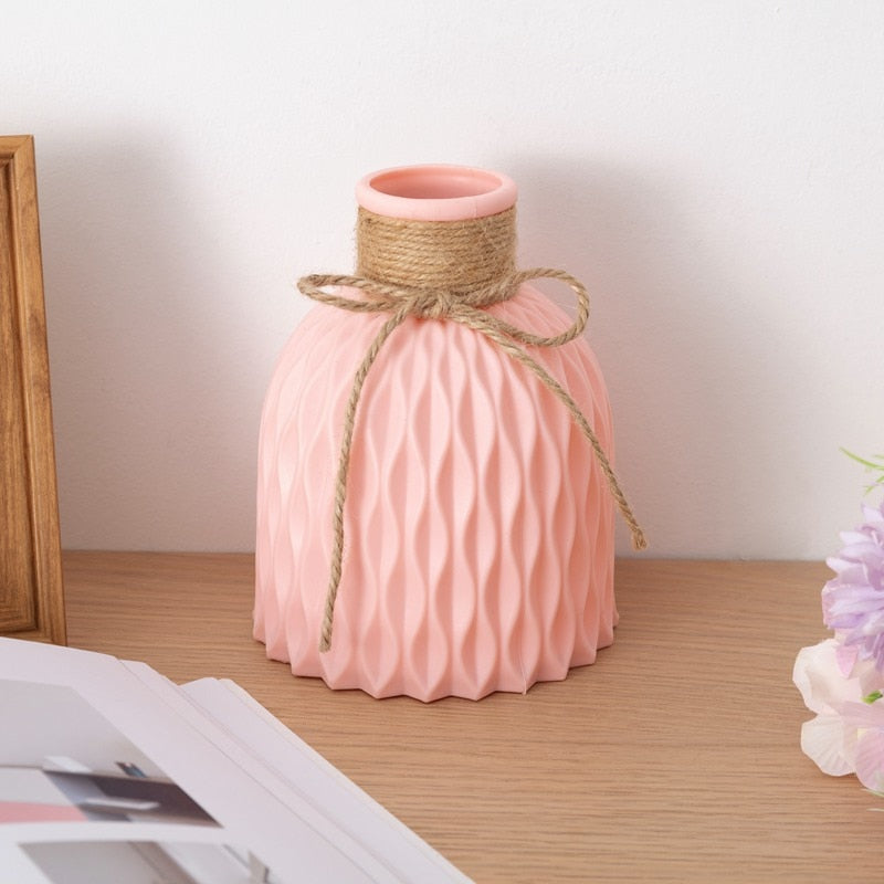 Cottagecore Plastic Flower Vase