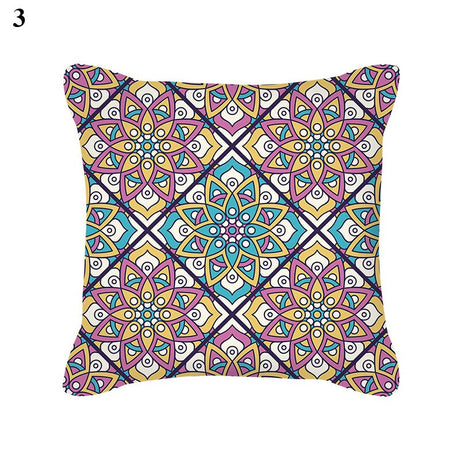 Mandala Bohemian Flower Pillow Case