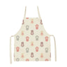 Cute Cat Print Kitchen Apron