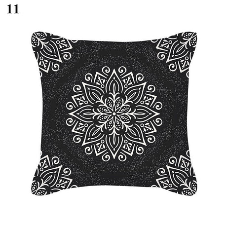 Mandala Bohemian Flower Pillow Case