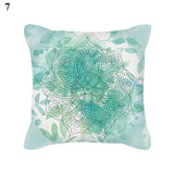 Mandala Bohemian Flower Pillow Case