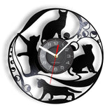 Cat Lover Wall Clock Decor