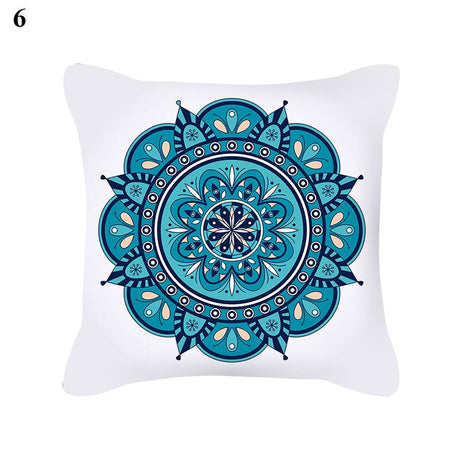 Mandala Bohemian Flower Pillow Case