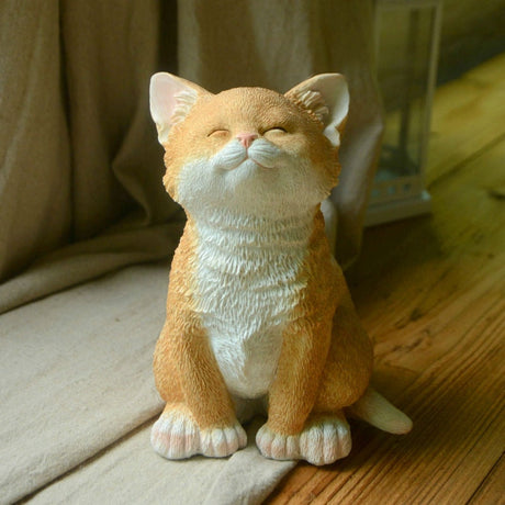 Kawaii Cat Kitten Figurine Decor