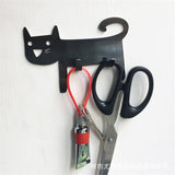 Creative Cat Self-Adhesive Clothe Rack