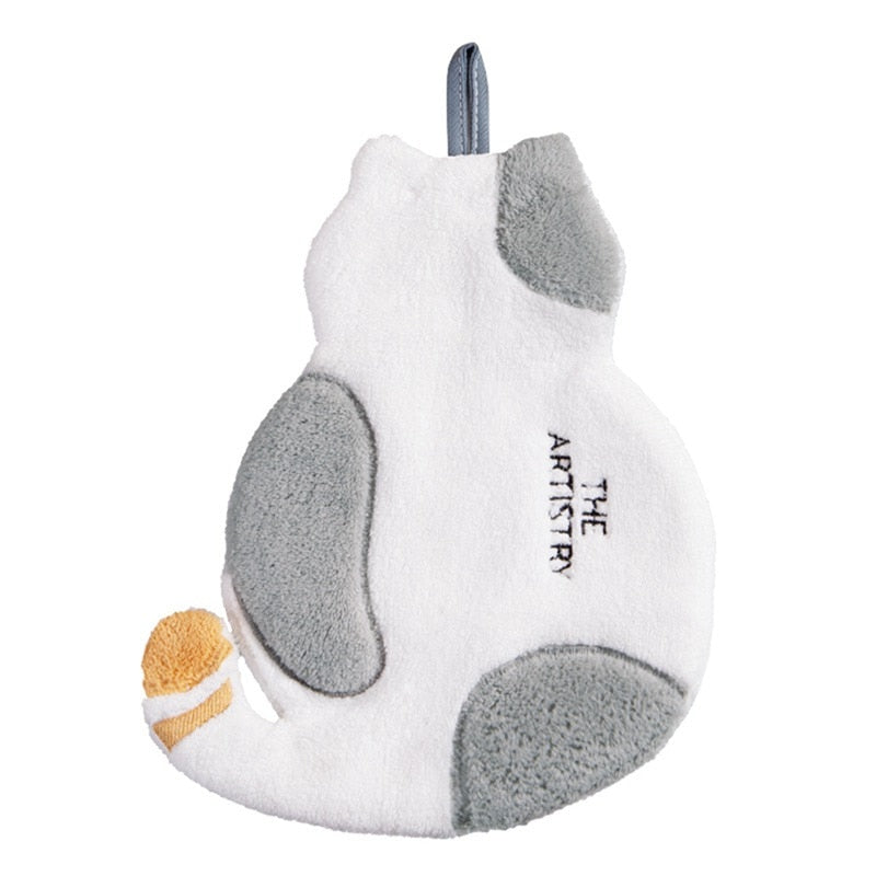 Cat Hand Towel