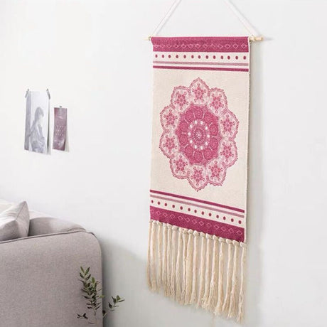 Boho Knitted Tapestry