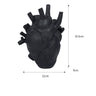 Goth Anatomical Heart  Vase