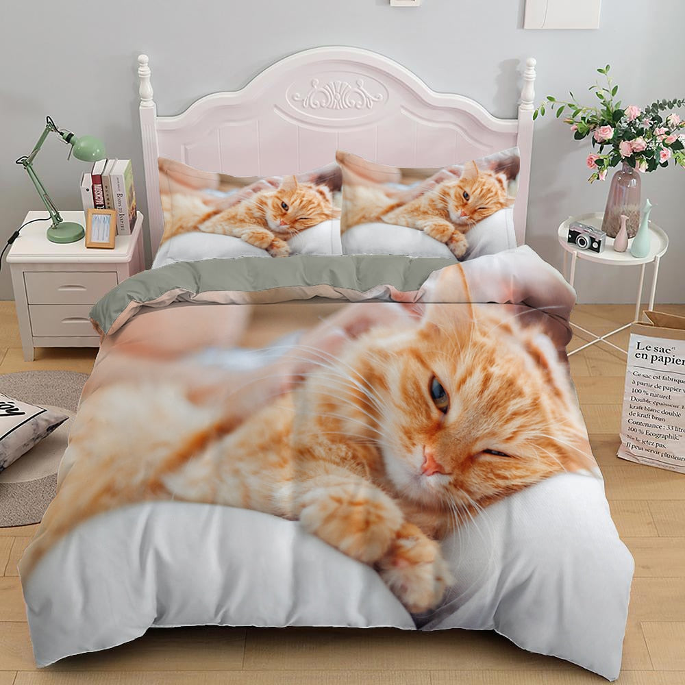 Lovely Cat Bedding Set