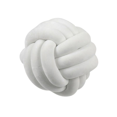 Pastel Knot Ball Pillow