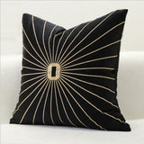 The Gilded Leopard and Radiant Keyhole Pillow Cover Collection