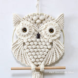 Nordic Style Owl Wall Hanging