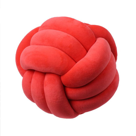 Pastel Knot Ball Pillow