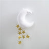 Baby Mobile Moon and Stars Soft Toys Nursery Kids Room Decor