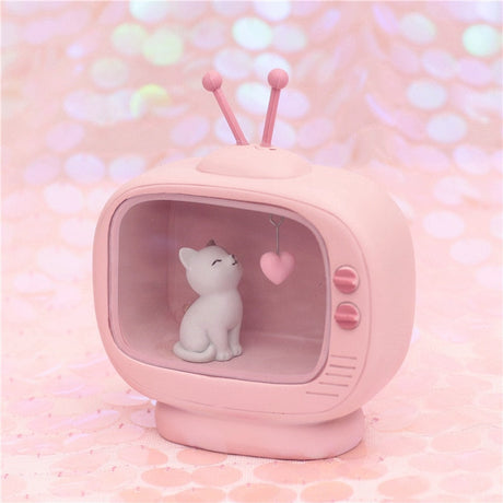 Cat TV Decoration