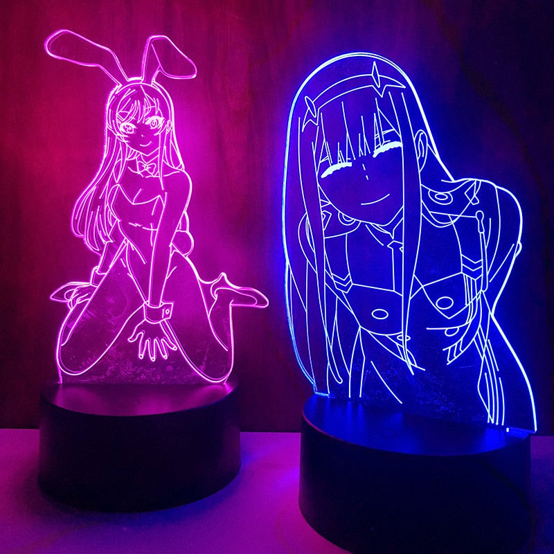 Anime Night Light Zero Two